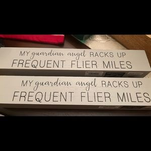 Kirklands decorative block sign- Guardian Angel